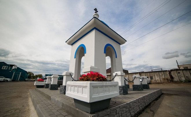 В Казани восстановлена памятная ротонда в честь погибших рабочих Порохового завода