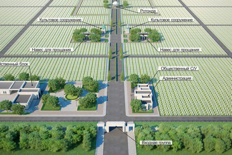 В Казани разрабатывается проект крематория для комплекса «Курган»